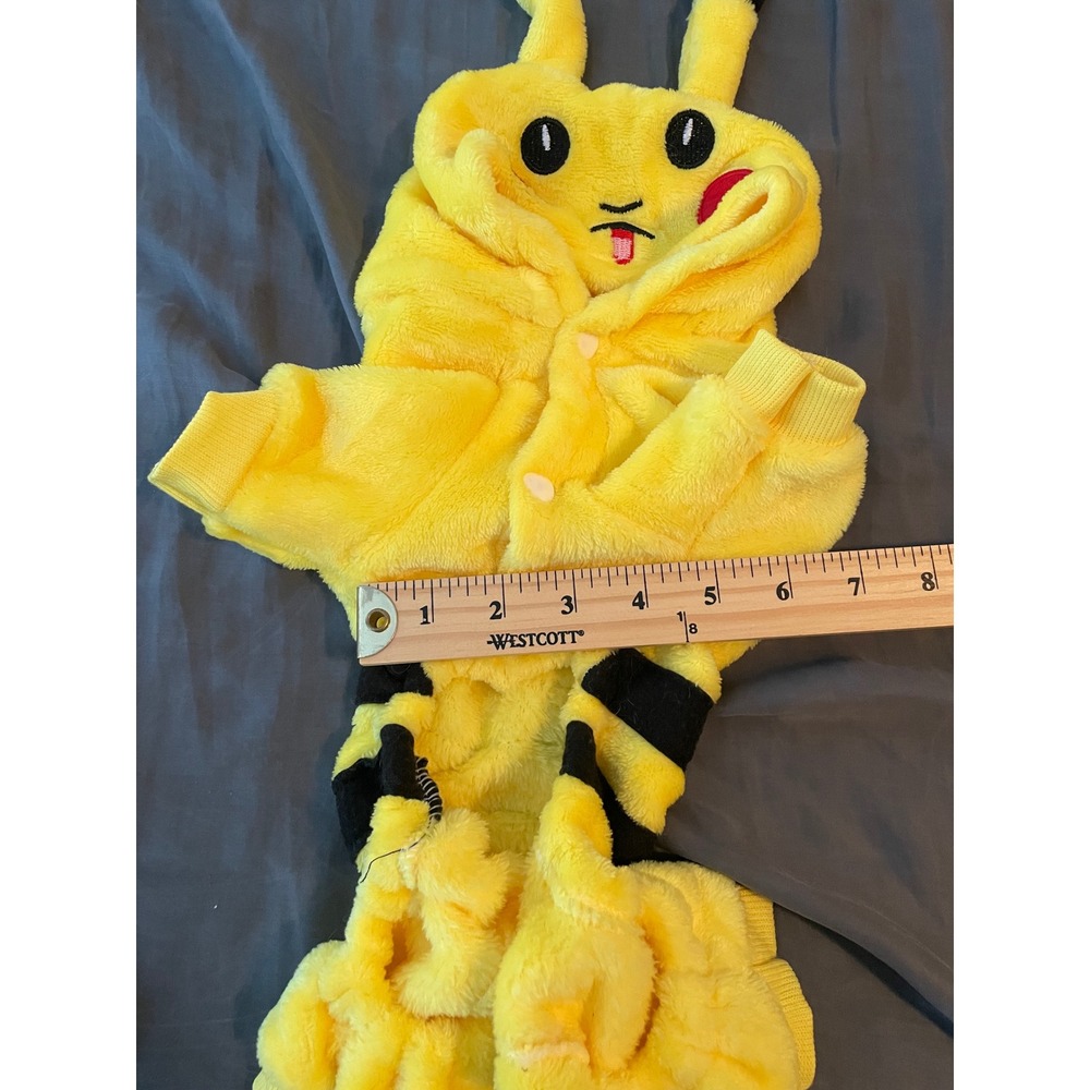 Pikachu Pet Costume Small Dog Cat Halloween Family Pokemon Costume Kawaii Anime - Picture 4 of 7